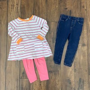 GUC Tucker + Tate Leggings and Tunic Bundle